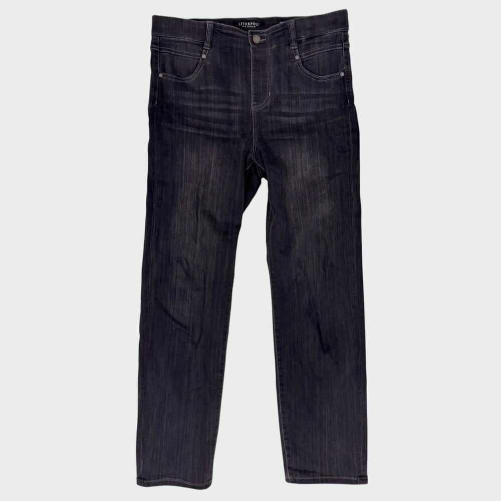 Liverpool Los Angeles The Slim US Size 10 30 Black Jeans